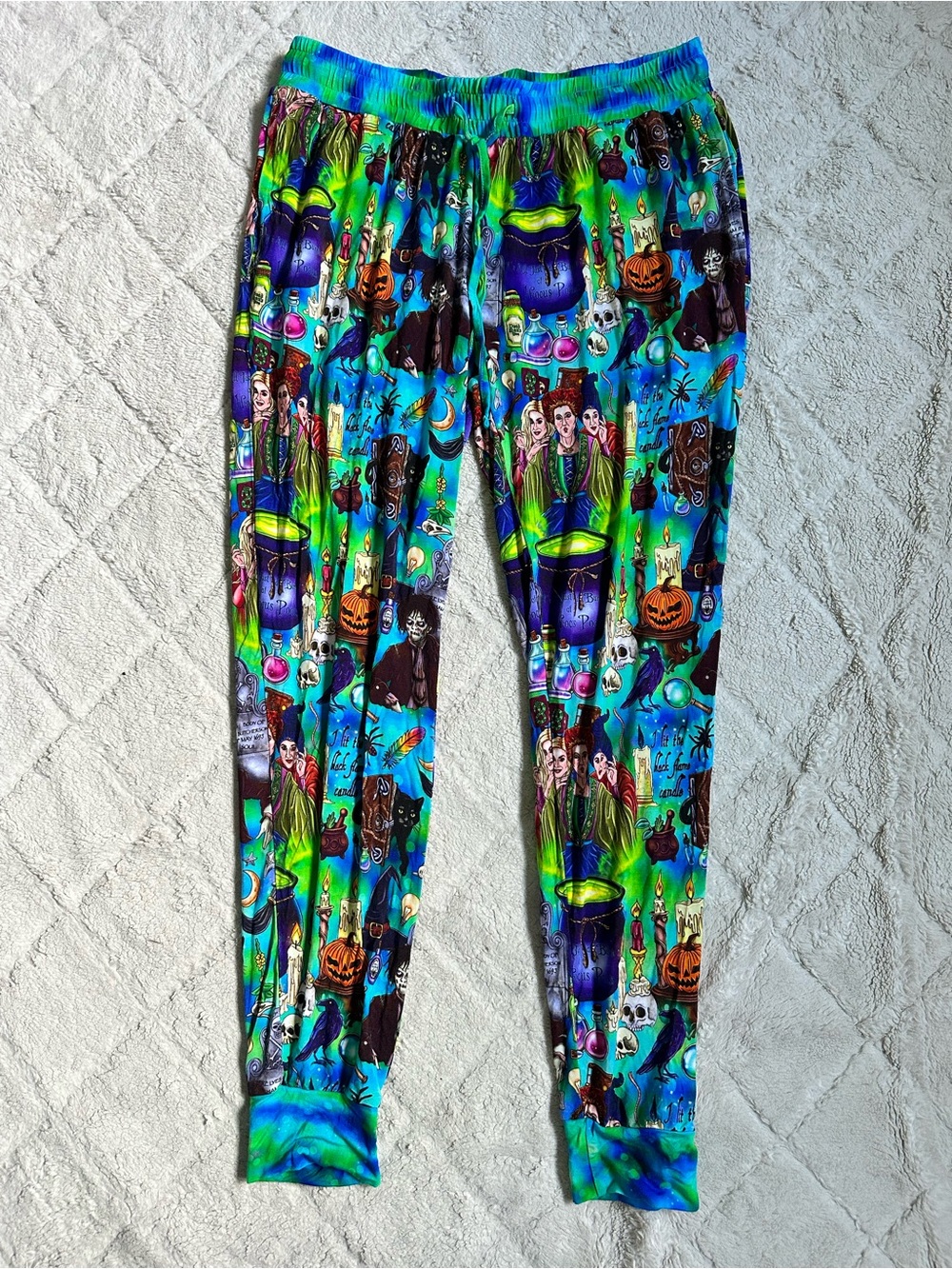 Minky Dreamer | Halloween Witch Cauldron Bamboo Joggers | ISize Large